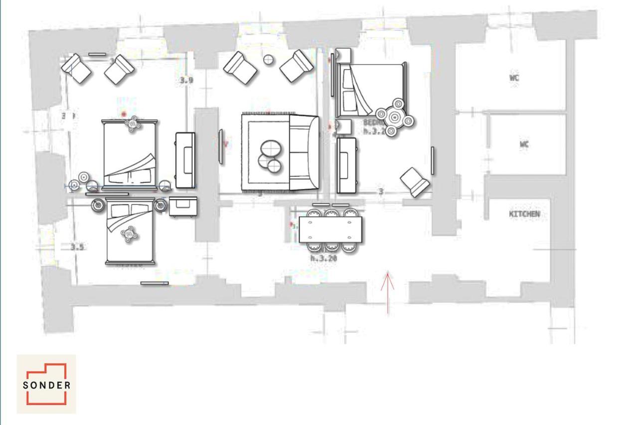 Sonder — Stazione Termini Lejlighedshotel Rom Eksteriør billede